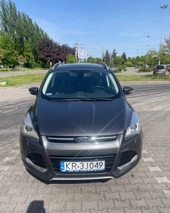 Ford Kuga cena 55000 przebieg: 105500, rok produkcji 2015 z Kraków małe 667